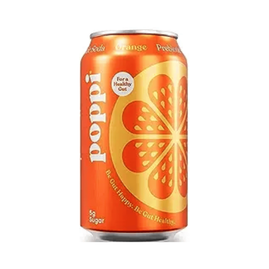 Poppi  - Prebiotic Sodas, Orange, 350ml