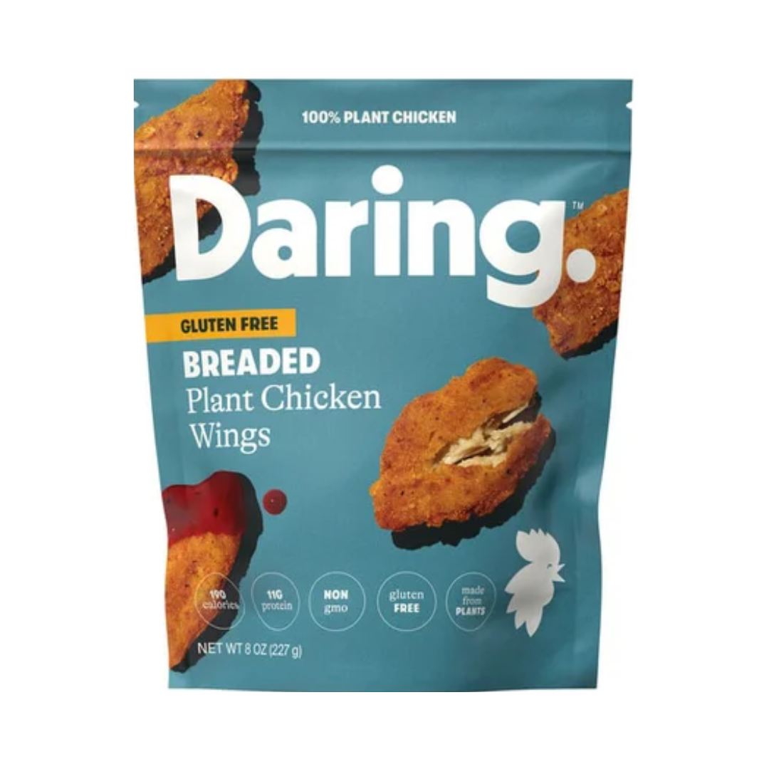 Daring - Plant Chicken Wings, Breaded, 227g