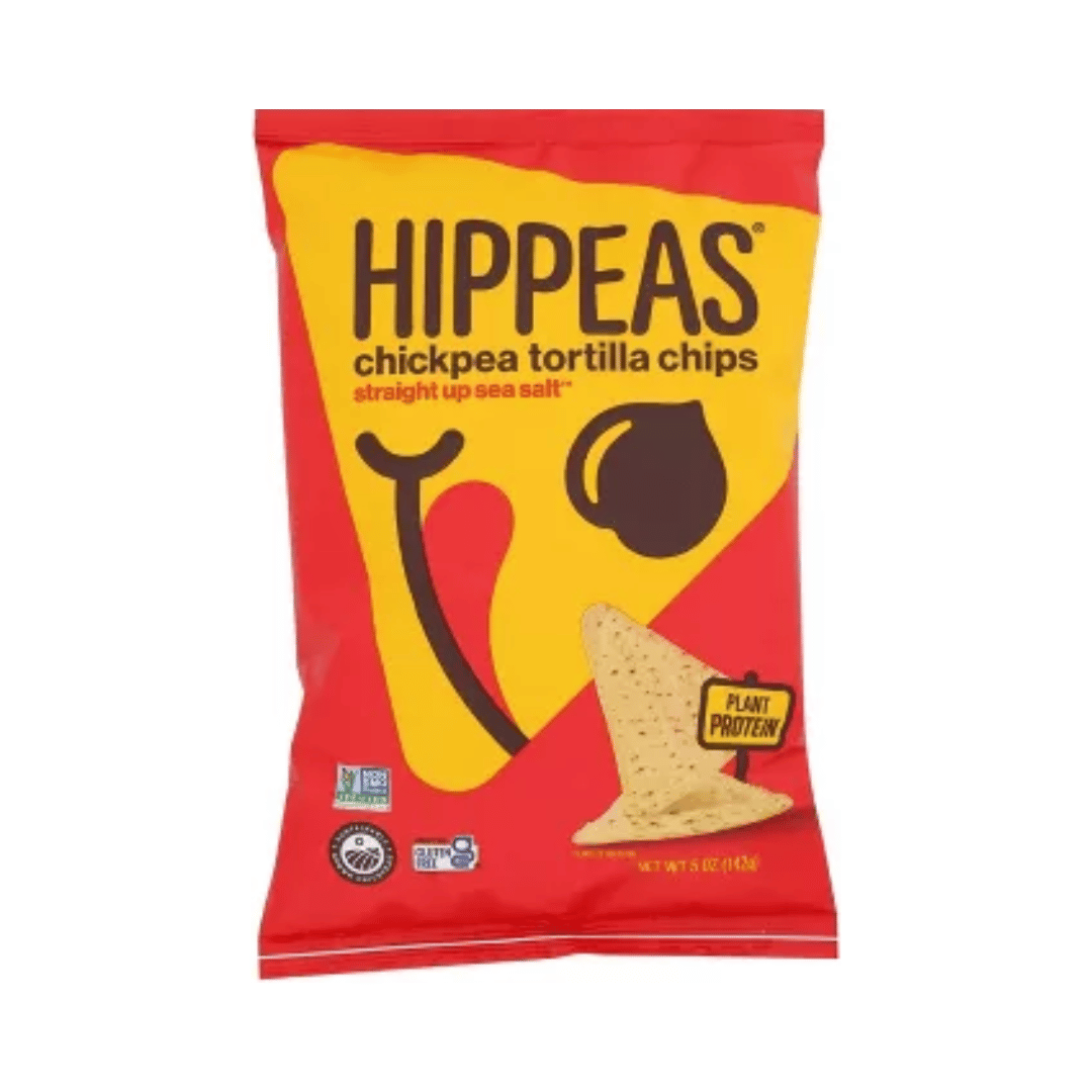 Hippeas Sea Salt Chickpea Tortilla Chips, 142g Everyday Vegan Grocer