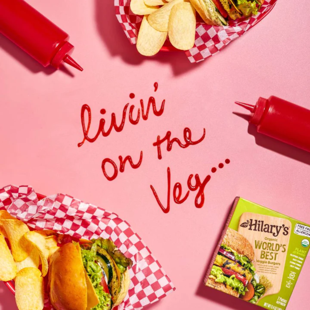Hilary's Eat Well - World’s Best Veggie Burger, 284g