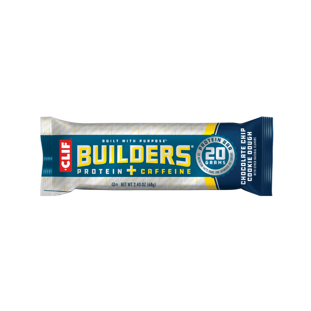 Clif Bar - Protein Bar - Builder's Chocolate Chip Cookie Dough, 68g