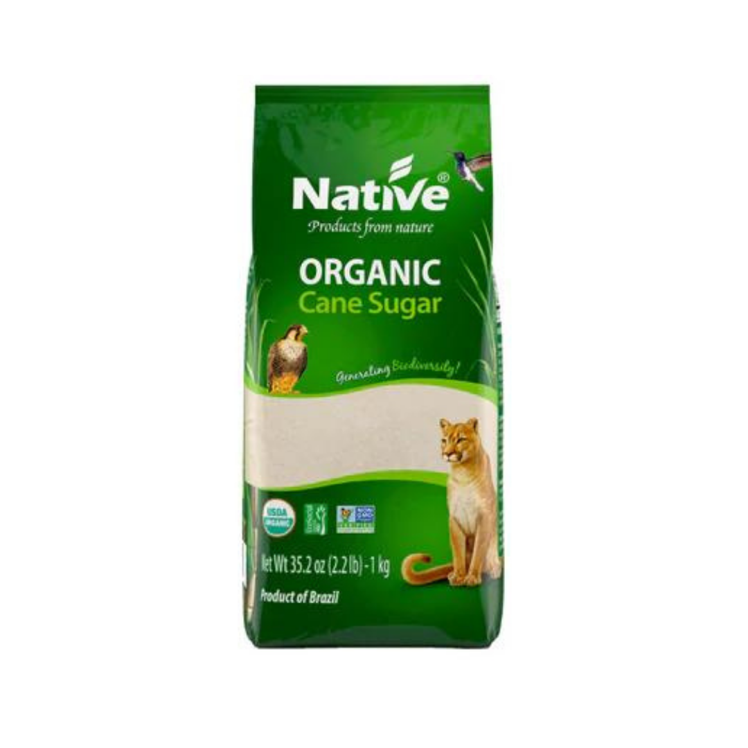 Native - Organic Cane Sugar 1kg - Everyday Vegan Grocer