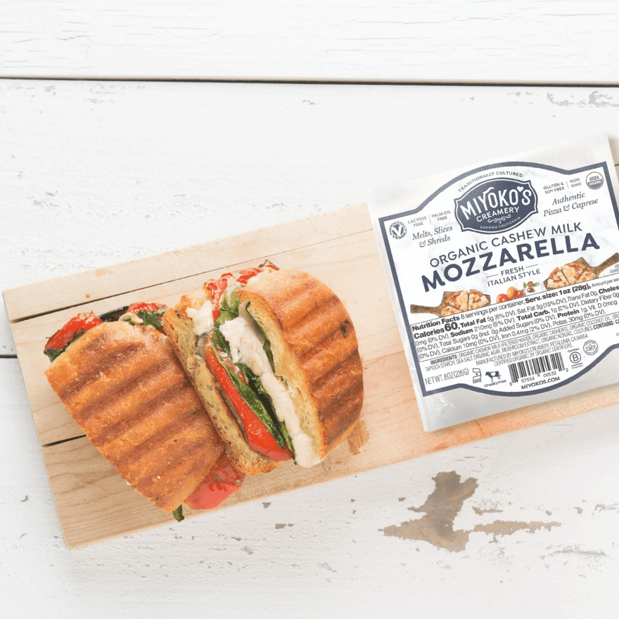 Miyoko's Phenomenally Vegan Mozzerella Panini
