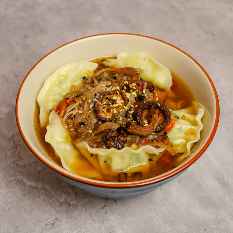 Soba with Shiitake Mushroom Broth