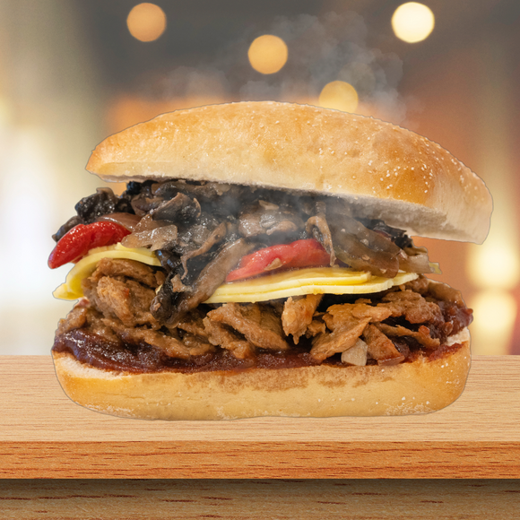 Yakiniku Cheesesteak Sandwich