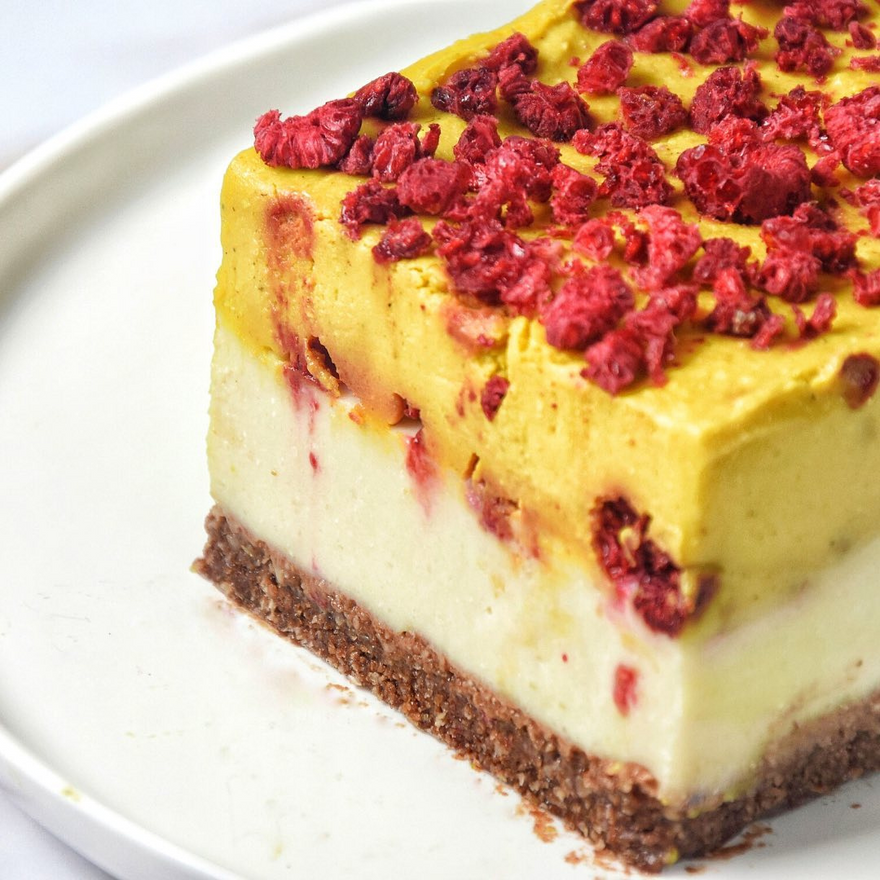 No Bake Turmeric Cake