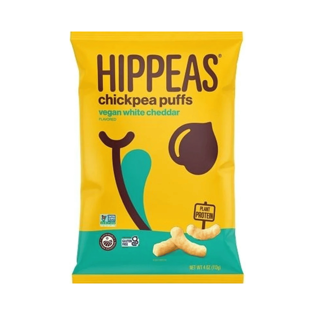 Hippeas - White Cheddar Chickpea Puffs, 113g-1