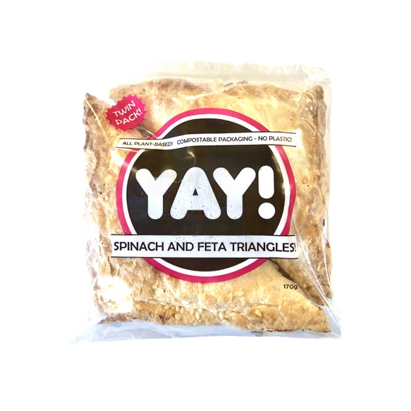 Yay Foods - Spinach & Feta Triangle 170g
