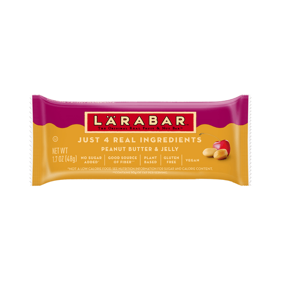 Larabar Peanut Butter & Jelly, 48g Everyday Vegan Grocer