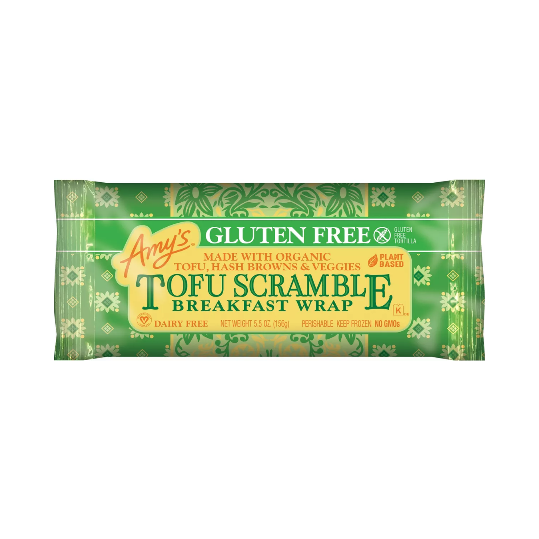 Amy's Tofu Scramble Breakfast Wrap, Gluten Free, 156g Everyday Vegan