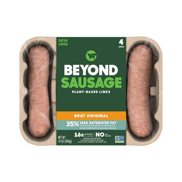 Beyond Meat - Plant-based Brat Original Sausage 4's
