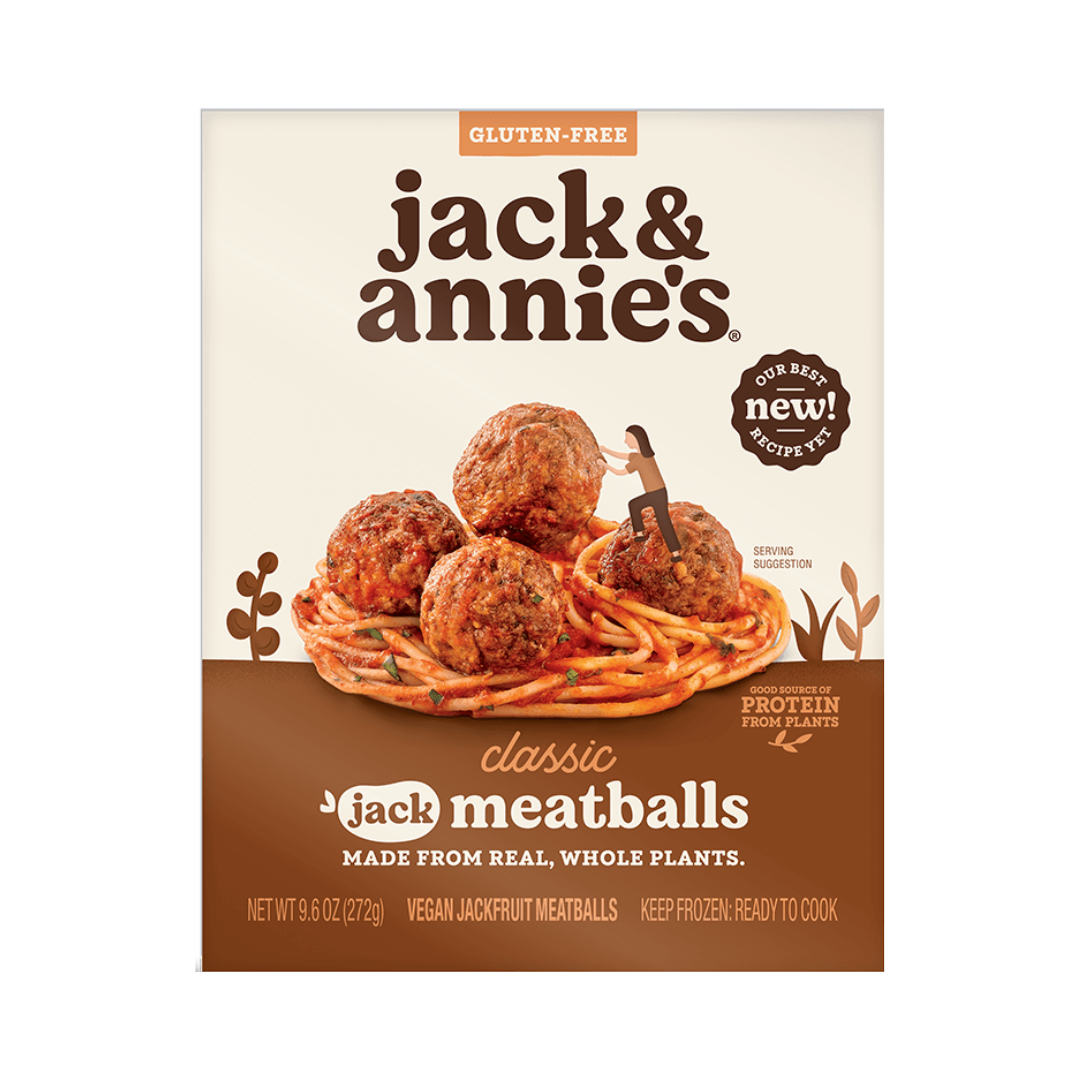 Jack & Annie's - Classic Meatballs, Jackfruit, 272g