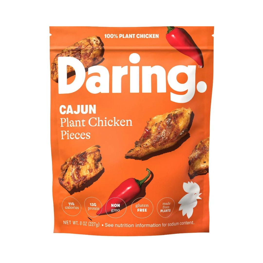Daring - Cajun Plant-Based Frozen Chicken Pieces, 227g