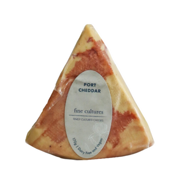 Fine Cultures - Port Cheddar 170g