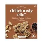 Deliciously Ella - Walnut, Cashew and Raisin Oat Bars Multipack (3X50G)