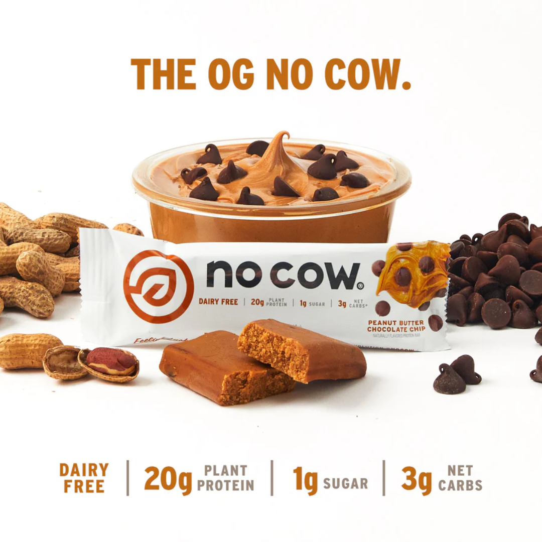 No Cow - Peanut Butter Chocolate Chip, 60g-2