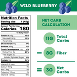 IQBar Keto Plant Protein Bar - Wild Blueberry 45g