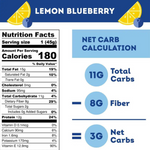 IQBar Keto Plant Protein Bar - Lemon Blueberry 45g