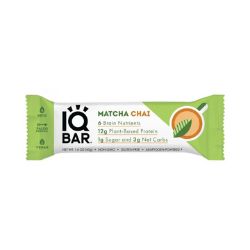 IQBar Keto Plant Protein Bar - Matcha Chai 45g