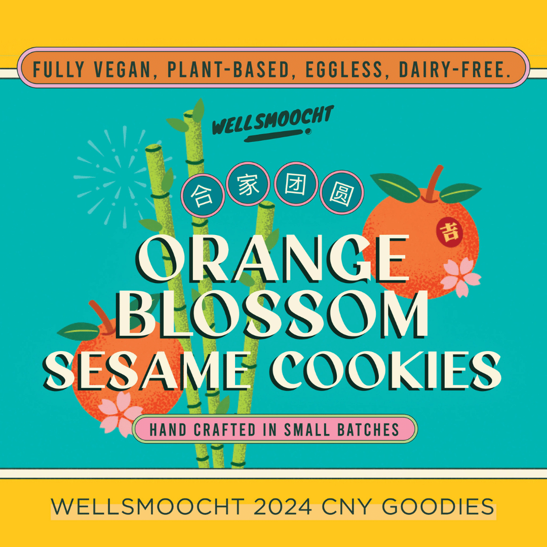 Artisanal CNY Cookies - Orange Blossom Sesame 150g-4