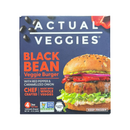 Actual Veggies - Black Bean Veggie Burger, 227g-1