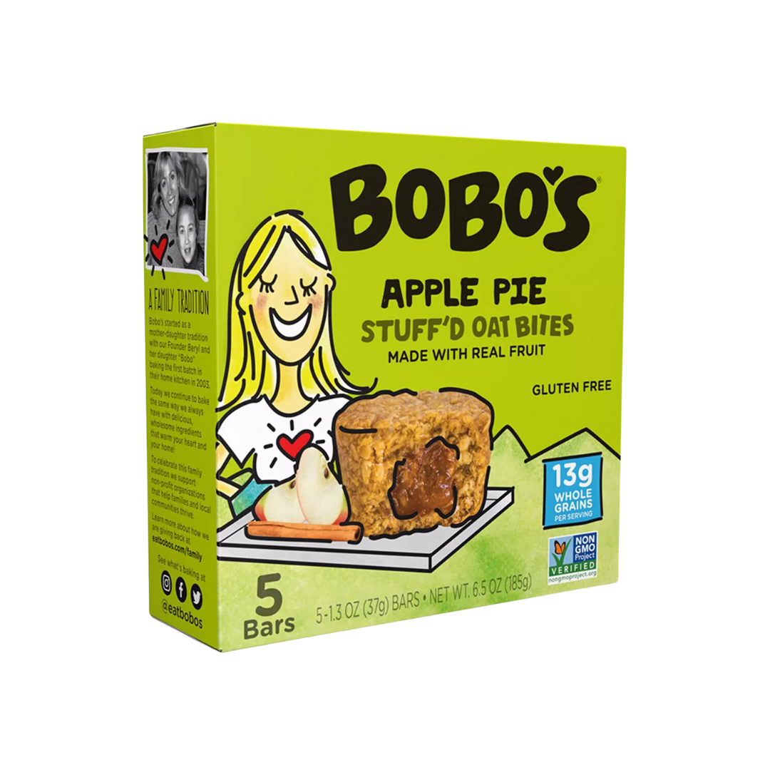 Bobo's - Oat Bites, Apple Pie, 5x1.3oz