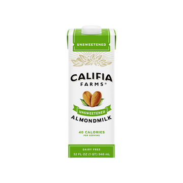 Califia Farms - Unsweetened Almondmilk, 1L