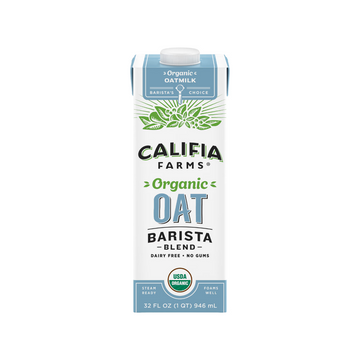 Califia Farms - Organic Barista Oat Milk, 946ml