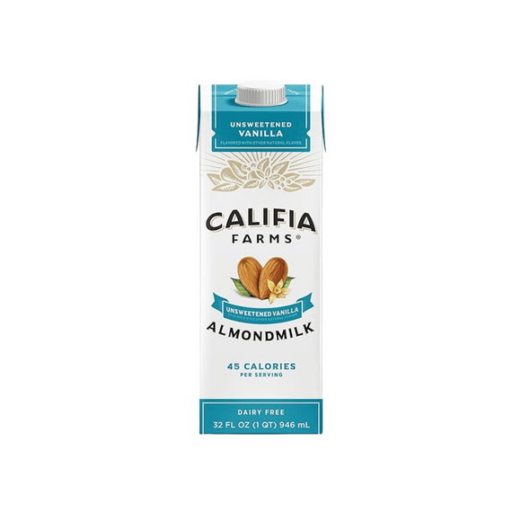Califia Farms - Unsweetened Vanilla Almondmilk, 32oz
