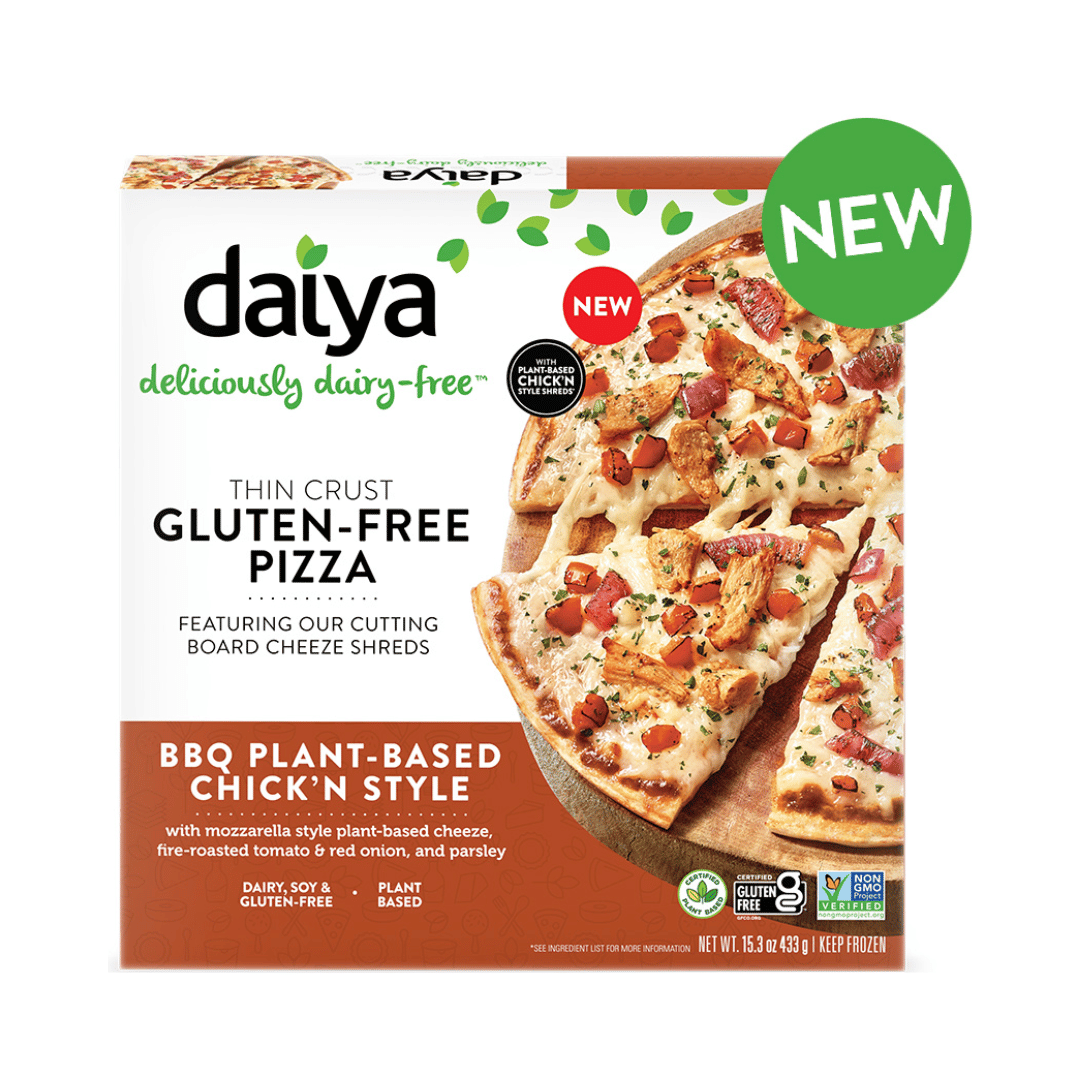 Daiya - BBQ Plant-Based Chick’n Style Pizza, 433g