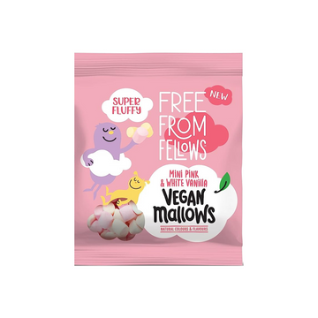Free From Fellows - Vanilla Pink and White Mini Marshmallows 105g