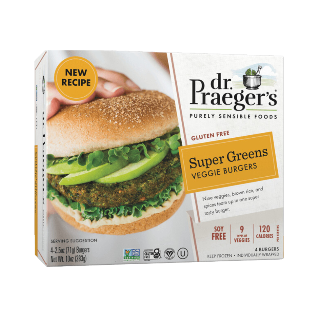 Dr. Praeger’s - Super Greens Veggie Burger, 283g
