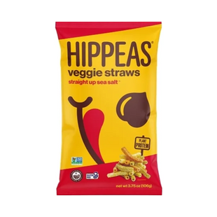 Hippeas - Straight Up Sea Salt,Veggie Straws, 106g