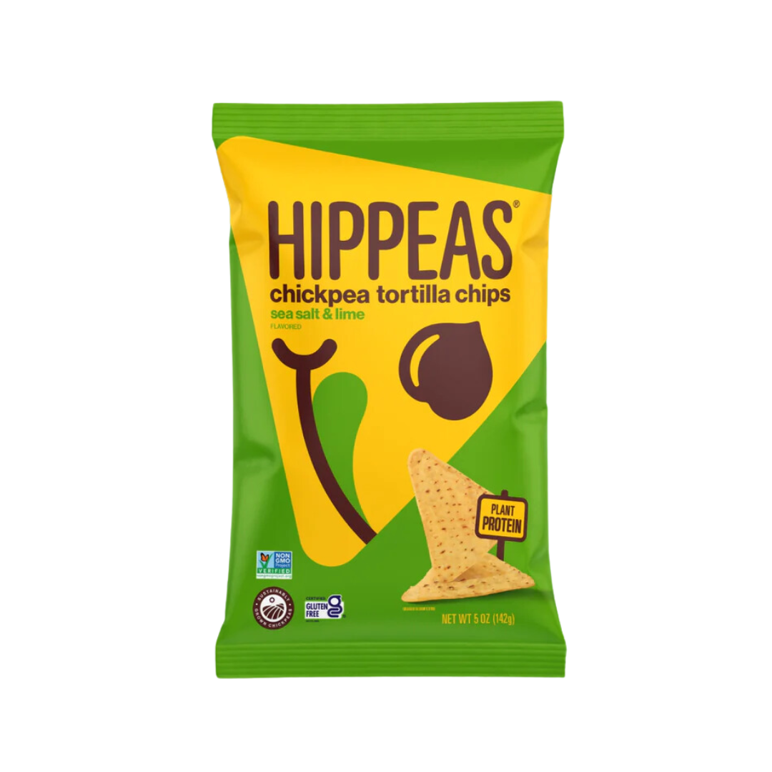 Hippeas - Chips, Sea Salt & Lime, 142g