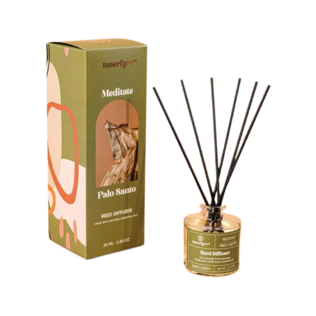 Innerfyre Co - Meditate Palo Santo Reed Diffuser 50ml
