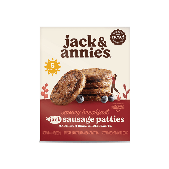 Jack & Annie's - Savory Breakfast Jack Sausage Patties, 8.1oz