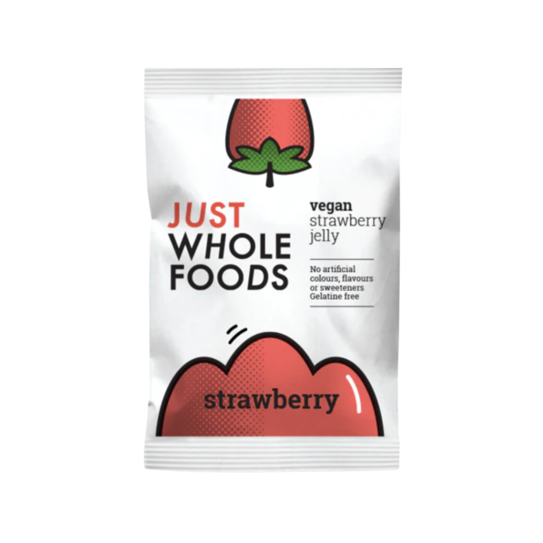 Just Wholefoods - Strawberry Jelly Crystals, 142g