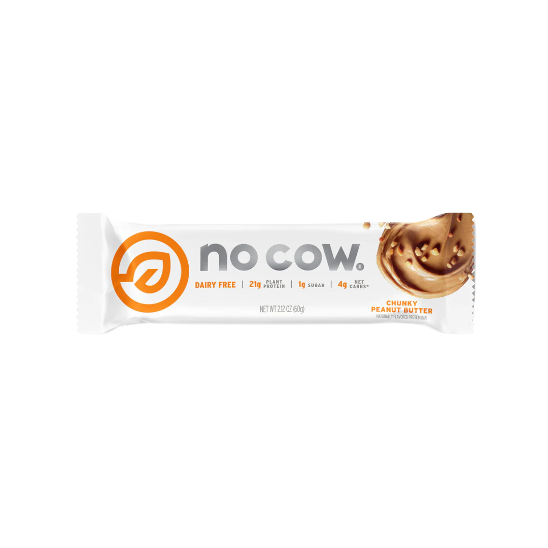 No Cow - Chunky Peanut Butter, 60g