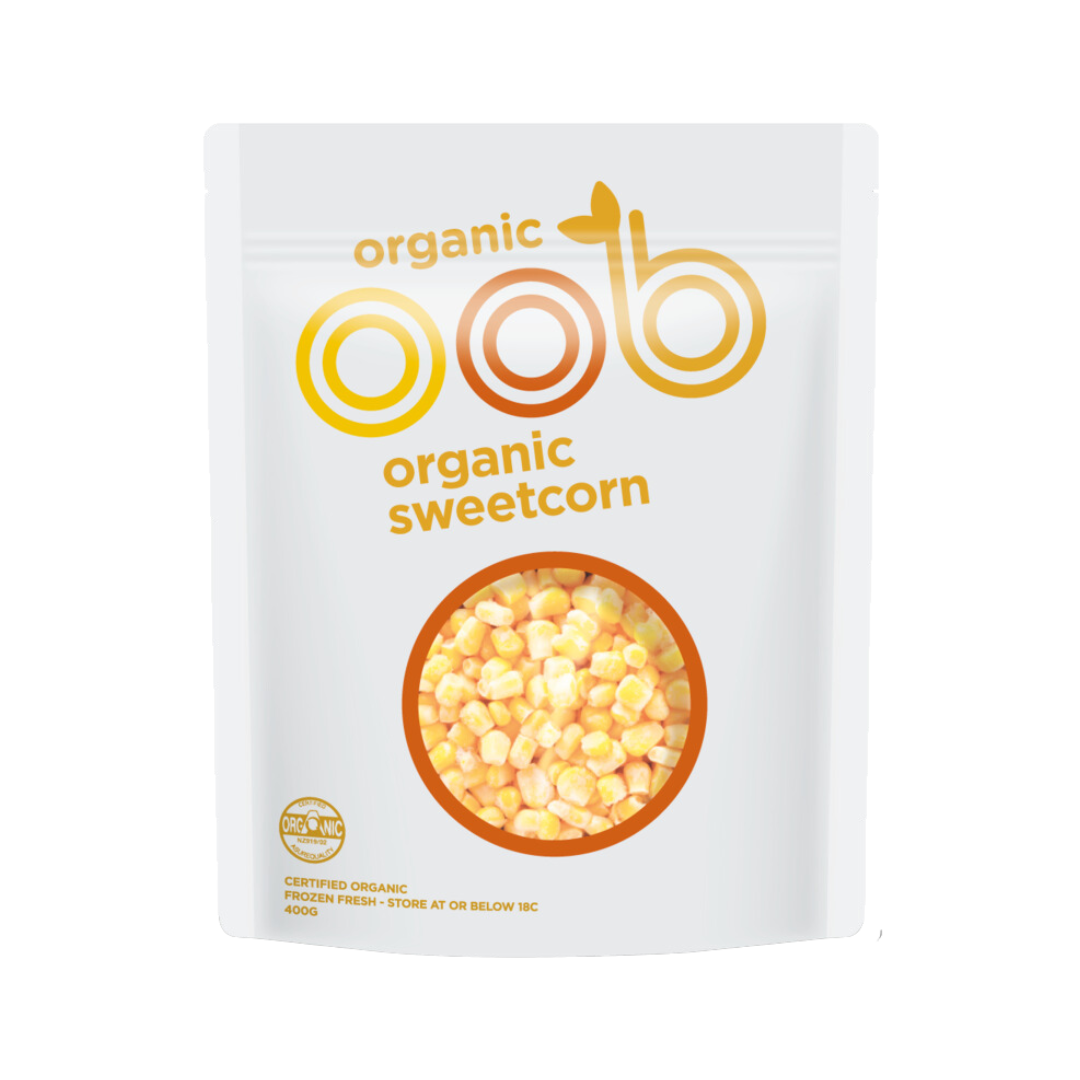 OOB Organic - Organic Frozen Sweet Corn 400g