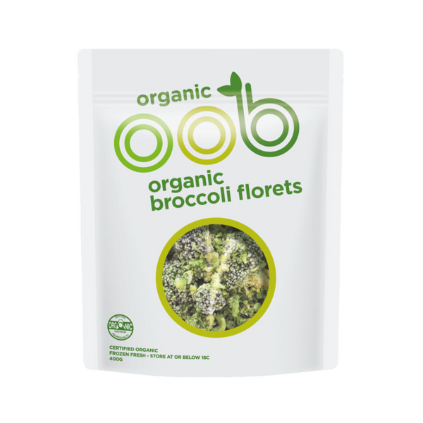 OOB Organic - Organic Frozen Broccoli Florets 370g