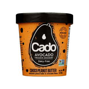 Cado Desserts - Avocado Choc Peanut Butter Dessert, 1 pint