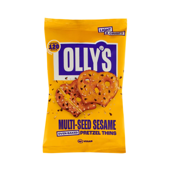 Olly's - Multi-Seed Sesame Pretzel Thins 35g