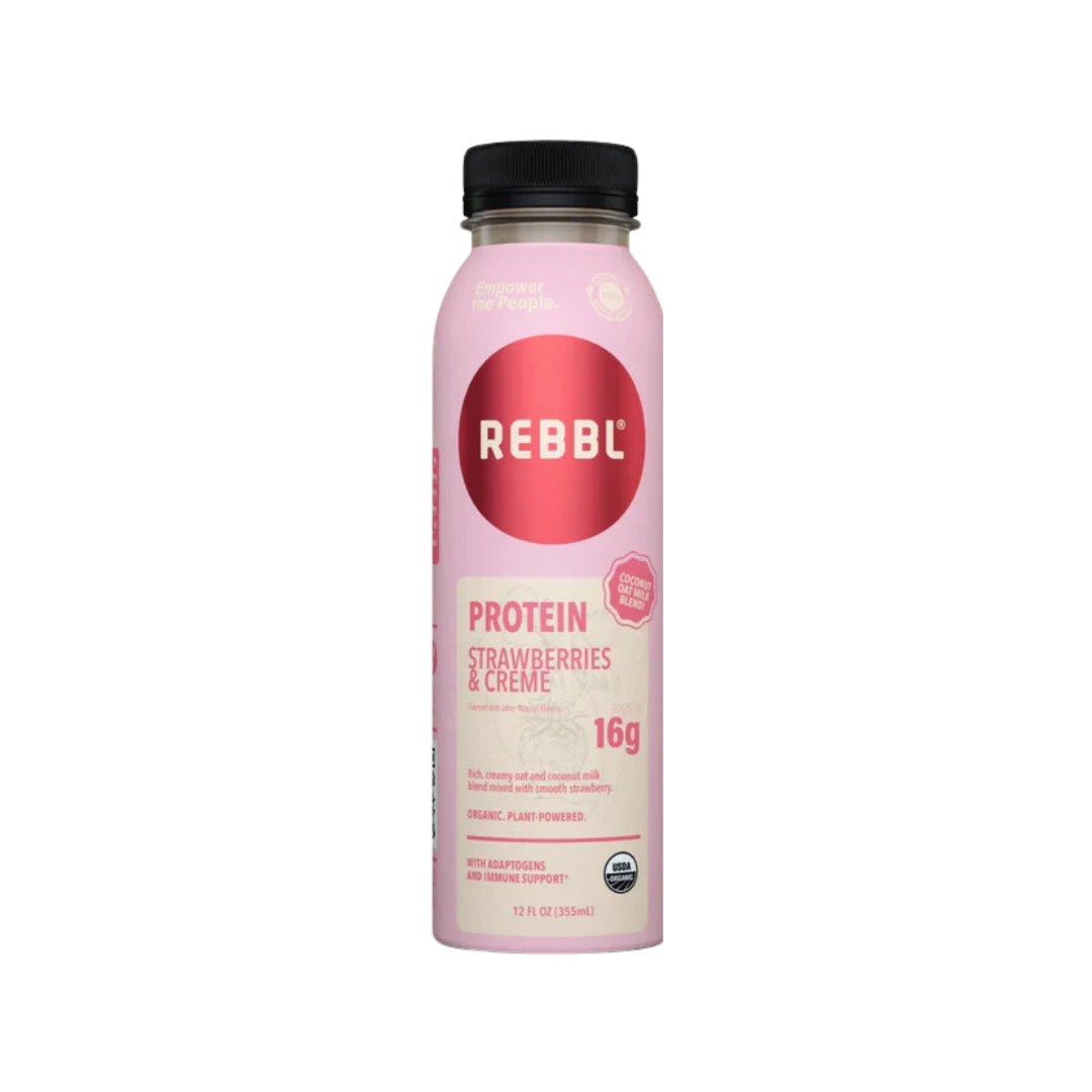 REBBL - Protein Strawberries and Creme, 355ml-1