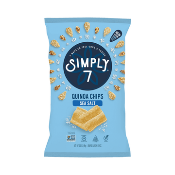 Simply 7 - Quinoa Chips Sea Salt, 99g