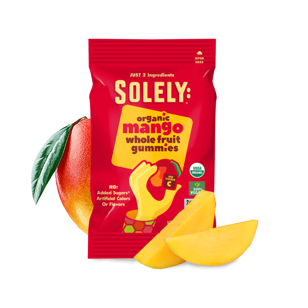 Solely - Mango Whole Fruit Gummies, 100g