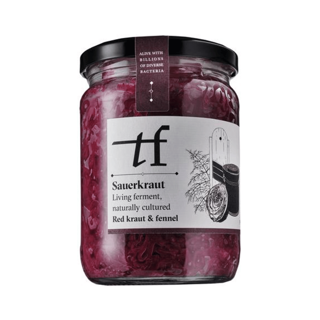 The Fermentary - Red Kraut with Fennel Seeds, 500g