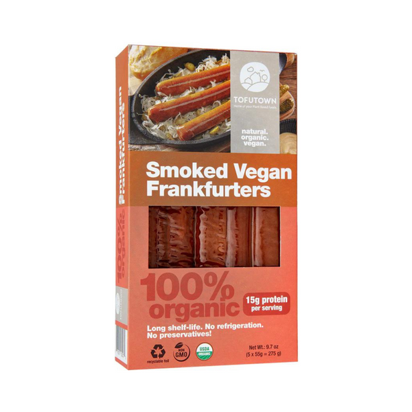 Viana - Tofutown Smoked Vegan Frankfurters 275g