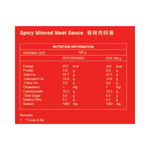 Vegan Heart - Spicy Minced Meat Sauce 190g