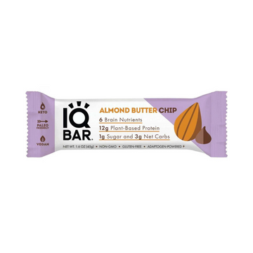 IQBar Keto Plant Protein Bar - Almond Butter Chip 45g