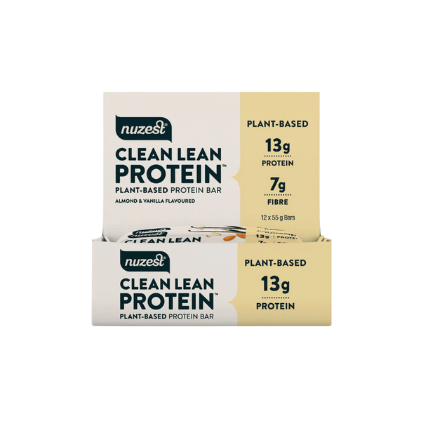 Nuzest - Clean Lean Protein Vanilla Almond Bar - Everyday Vegan Grocer